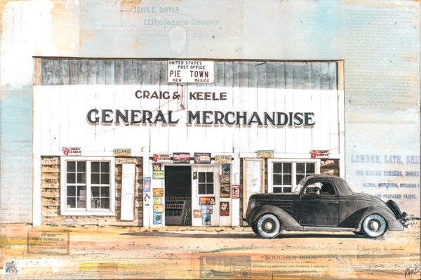 1930s General Merchandise, 16" x 24"