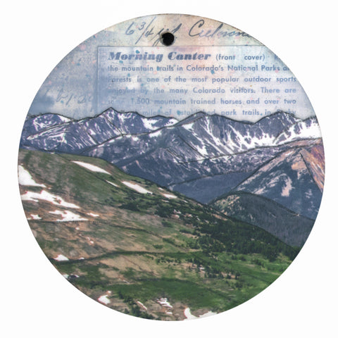 Mountains Ornament/Wall Art, 4"