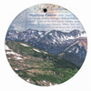Mountains Ornament/Wall Art, 4"
