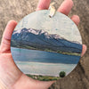 Mountains Ornament/Wall Art, 4"