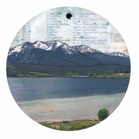Mountains Ornament/Wall Art, 4"