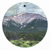 Mountains Ornament/Wall Art, 4"