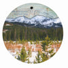 Mountains Ornament/Wall Art, 4"