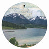 Mountains Ornament/Wall Art, 4"