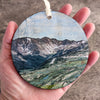 Mountains Ornament/Wall Art, 4"