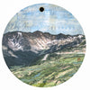Mountains Ornament/Wall Art, 4"