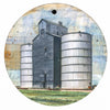 Grain Elevator Ornament/Wall Art, 4"