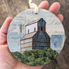Grain Elevator Ornament/Wall Art, 4"