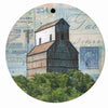 Grain Elevator Ornament/Wall Art, 4"