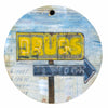 Vintage Sign Ornament/Wall Art, 4"