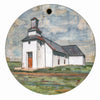 Western Church Ornament/Wall Art, 4"