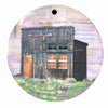 Western Town Ornament/Wall Art, 4"
