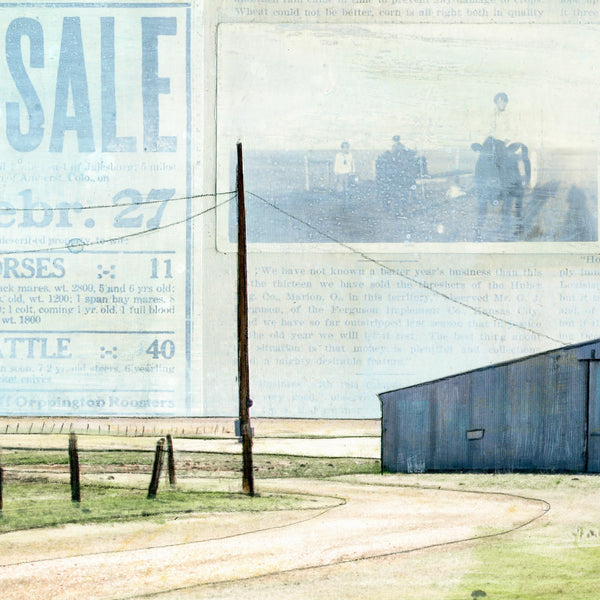 Back Pasture, 8" x 24"