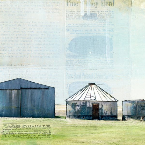 Back Pasture, 8" x 24"