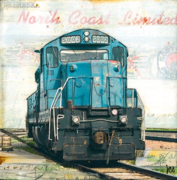 Blue Diesel 4" x 4"