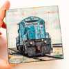 Blue Diesel 4" x 4"