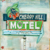 Cherry Hill Motel, 18" x 18"