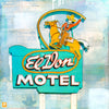 El Don Motel, 20" x 20"