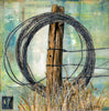 End of the Open Range, 8" x 8"