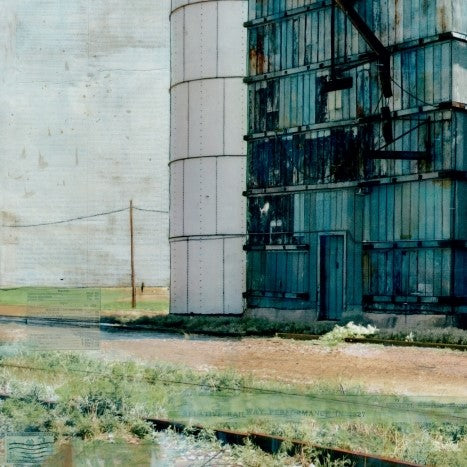 Farmer's Blue, 30" x 40"