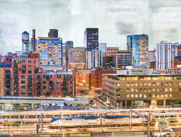 From Union Station, 36" x 48"