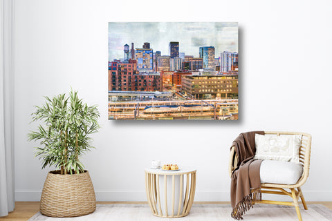 From Union Station, 36" x 48"