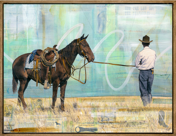 Holding the Quiet, 18" x 24" Framed