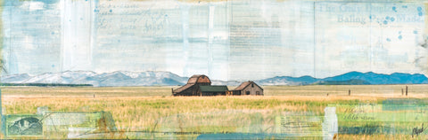 Home on the Range, 6" x 18"