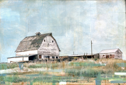 Hushed Barn, 24" x 36"
