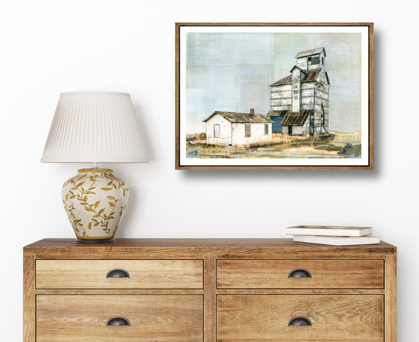 Long Lost Grain, 18" x 24" Framed