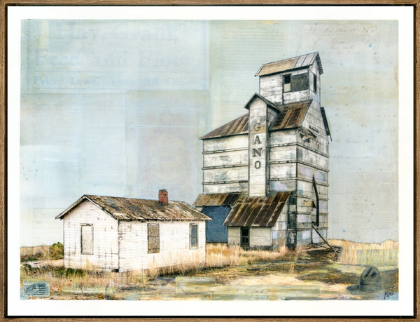 Long Lost Grain, 18" x 24" Framed