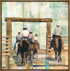 Miles to Put Behind Us, 30" x 30" Framed