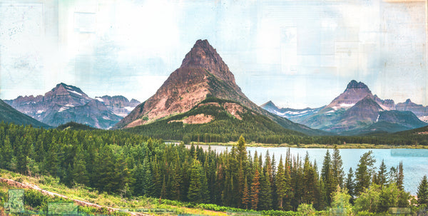Mt. Grinnell, 30" x 60"