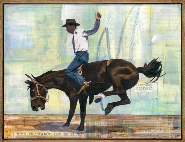 No Guarantees, 18" x 24" Framed