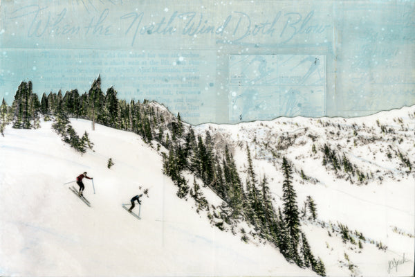 Out of Bounds, 6" x 9"