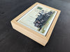 Ol' steam Postcard, 4" x 6" framed to 5x7
