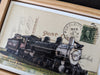 Ol' steam Postcard, 4" x 6" framed to 5x7