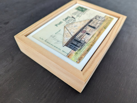 Empty Home Postcard, 4" x 6" framed to 5x7