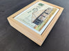 Empty Home Postcard, 4" x 6" framed to 5x7
