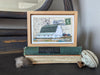 White Barn Postcard, 4" x 6" framed to 5x7