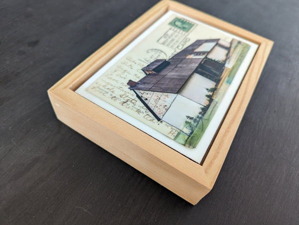 Mine Outbuilding Postcard, 4" x 6" framed to 5x7 - JC Spock