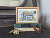 Vacant House Postcard, 4" x 6" framed to 5x7