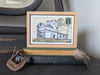 Grain Postcard #39, 4" x 6" framed to 5x7