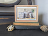 Bins Plus Postcard, 4" x 6" framed to 5x7