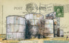 Bins Plus Postcard, 4" x 6" framed to 5x7