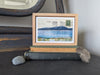 Mountain Lake Postcard, 4" x 6" framed to 5x7