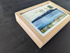 Mountain Lake Postcard, 4" x 6" framed to 5x7