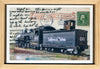 Steam Loco Postcard, 4" x 6" framed to 5x7