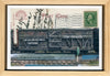 Ol' Boxcar Postcard, 4" x 6" framed to 5x7