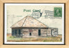 Empty Home Postcard, 4" x 6" framed to 5x7